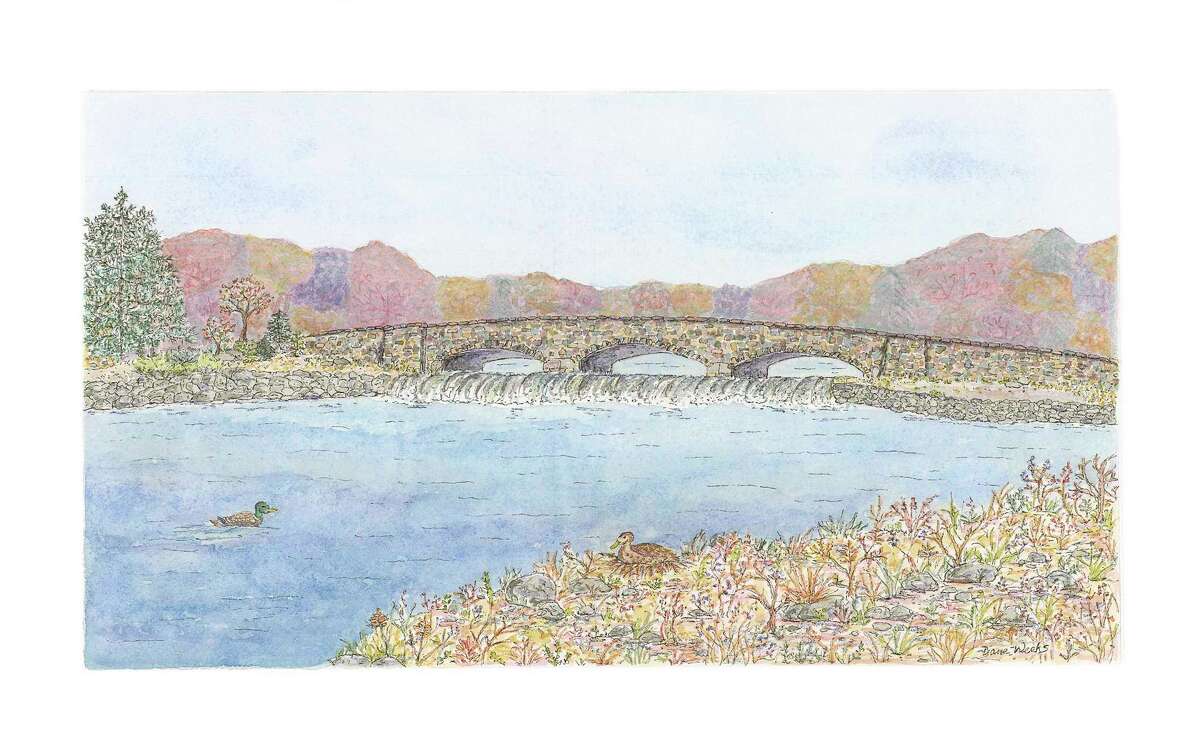 Darien artist creates book of ‘Darien Days’