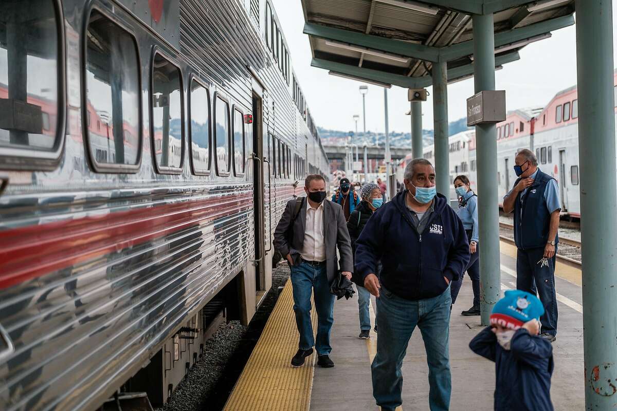 Joe Biden commuted on Amtrak for years and is known as a public transit advocate. But that’s not likely to bail out struggling systems like Caltrain.