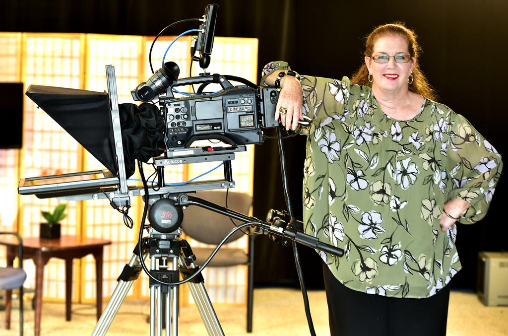 ‘Back on camera’ this CT community television star is known as ‘a pro’