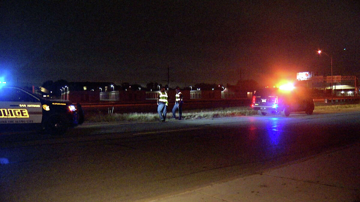 A 48-year-old man is in critical condition after crashing his motorcycle in an attempt to avoid hitting a dead dog on a U.S. 90 access road on the West Side, San Antonio police said.