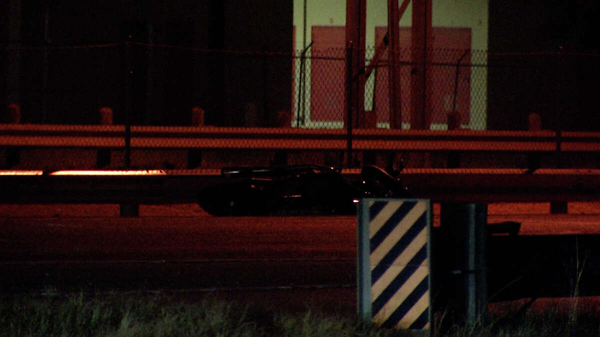 A 48-year-old man is in critical condition after crashing his motorcycle in an attempt to avoid hitting a dead dog on a U.S. 90 access road on the West Side, San Antonio police said.