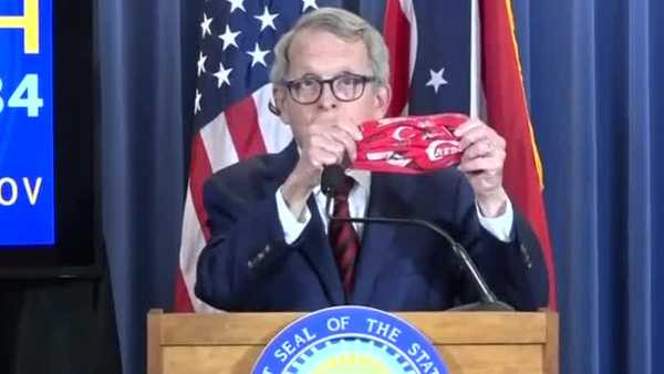 Mask Reissues 'We know that masks work': Ohio governor reissues state mask order