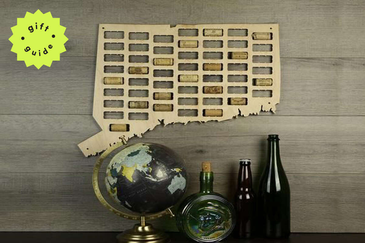 Connecticut Wine Cork Map, Starting at $39.99 on Etsy