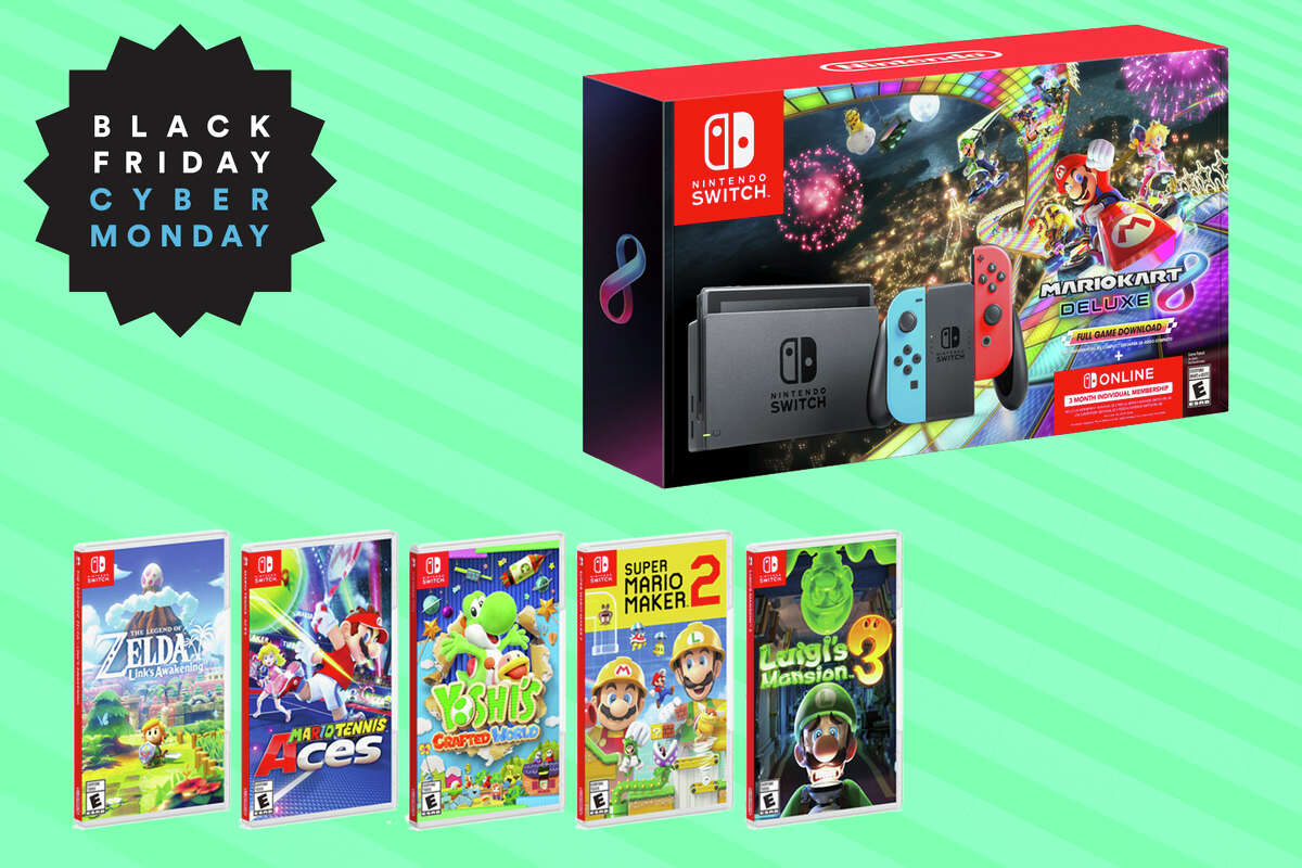 Some of the best early Nintendo Switch Black Friday deals include discounts on popular games, like Mario Kart 8 Deluxe and Animal Crossing   