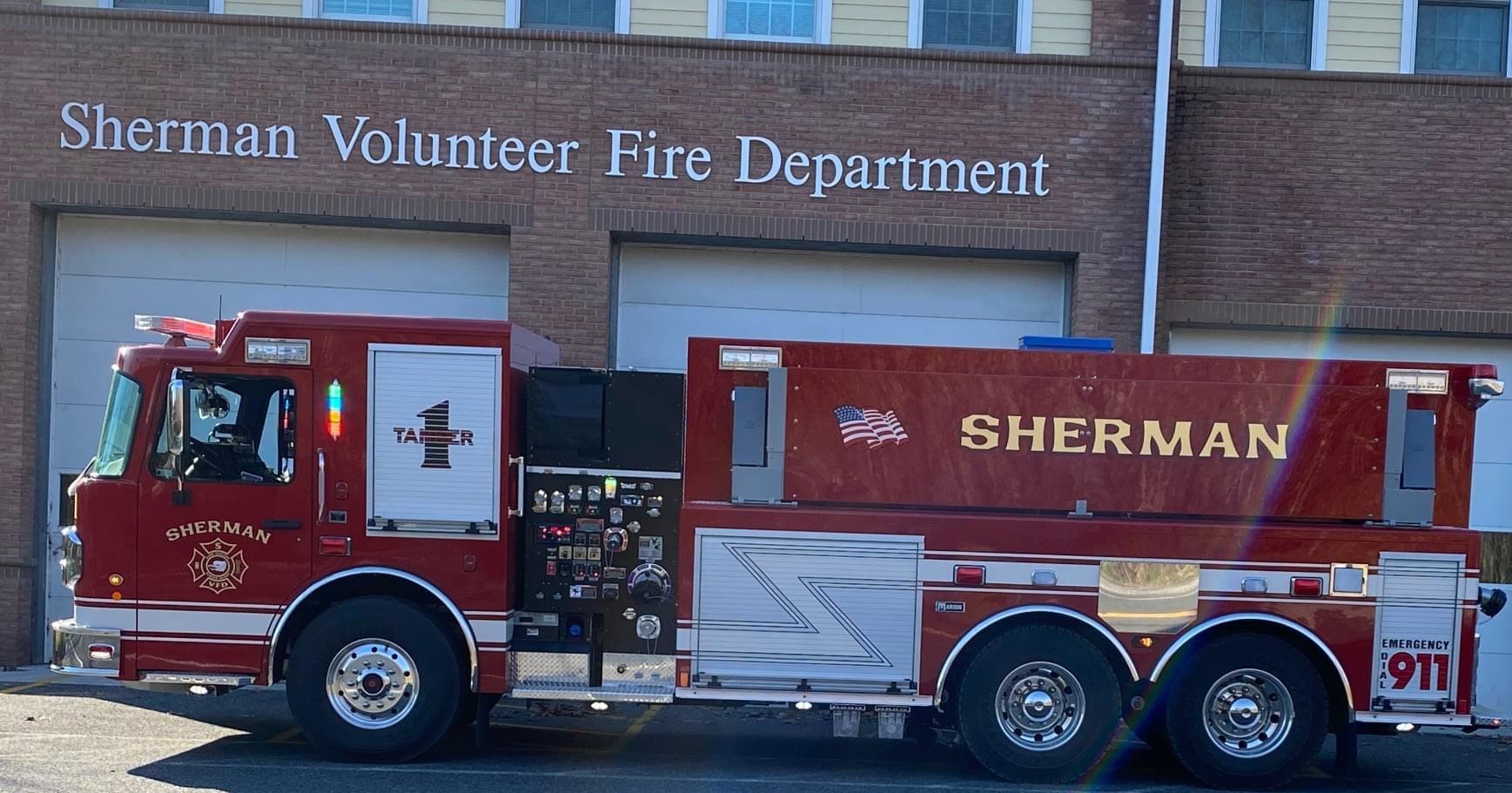 Sherman fire department gets new tanker truck