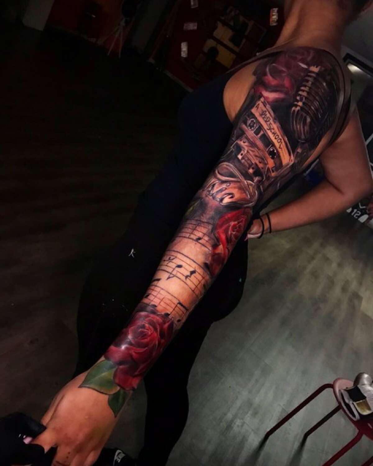 Fran Voltaire began tattooing full-time about three years ago. Since then, she's made it her mission to help others through her art by doing free self-harm cover ups.