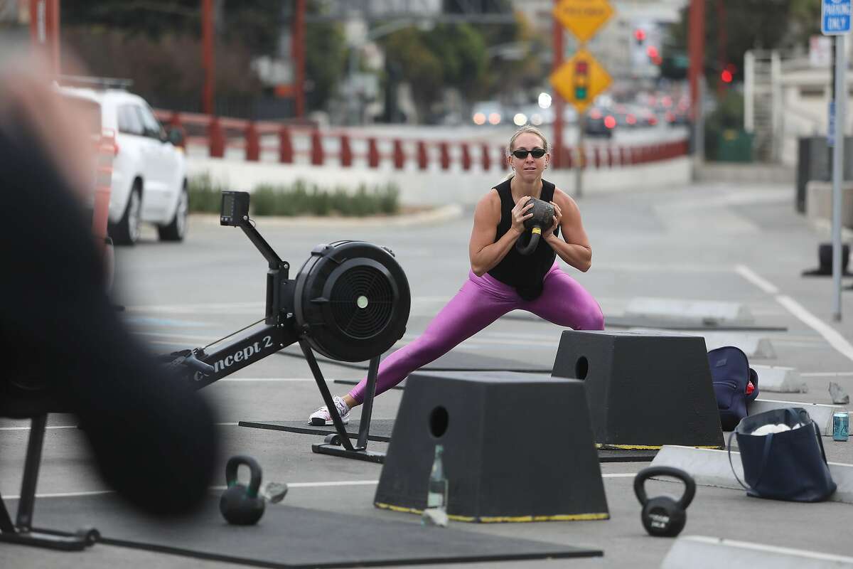 Laura Pennington trains at San Francisco CrossFit.