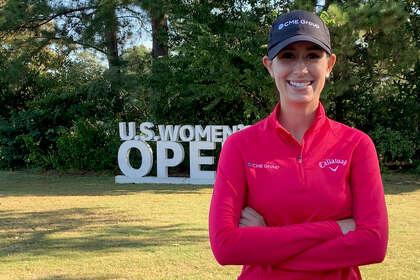 Cheyenne Knight, a native of The Woodlands, is more than familiar with Champions Golf Club as its hosts the U.S. Women's Open.