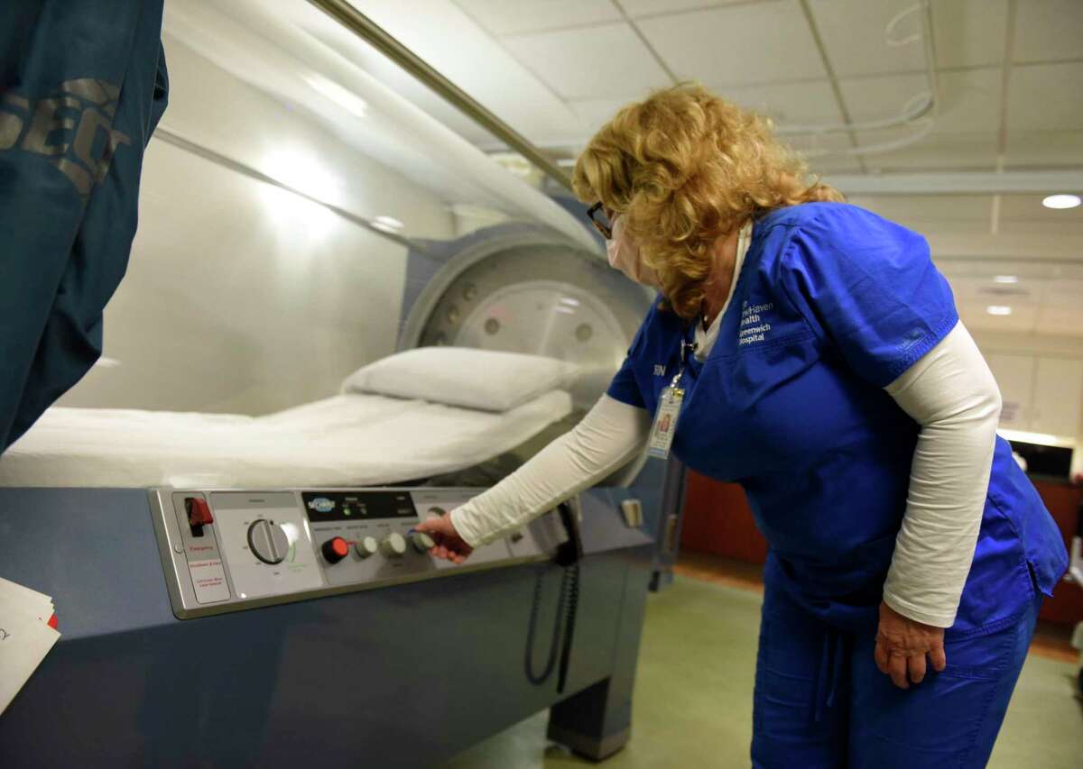 Greenwich Hospital tests hyperbaric oxygen therapy for COVID patients
