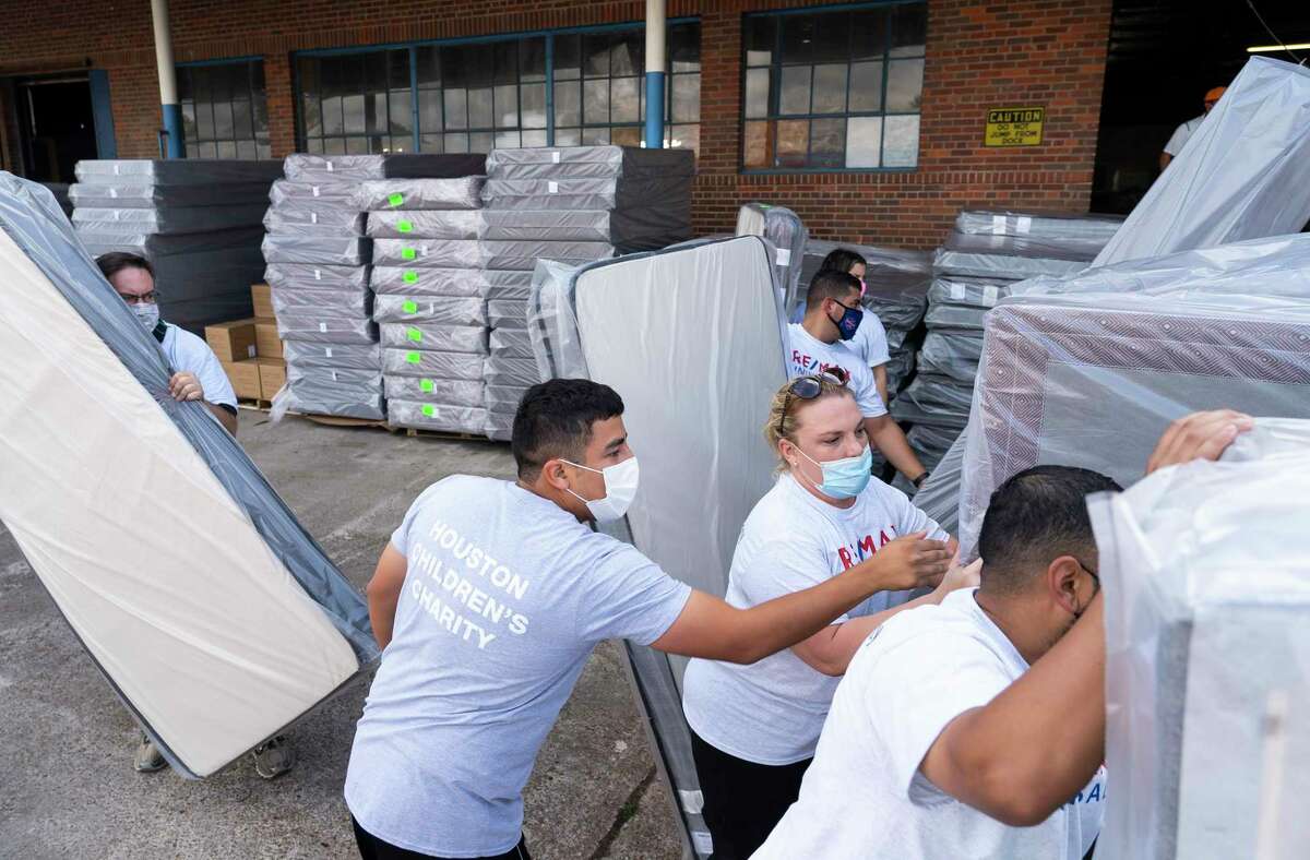 Houston Children’s Charity answers dreams with 250 mattresses