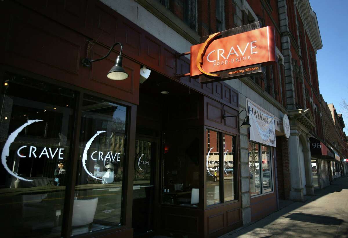 Crave restaurant on Ansonia.  Céntrico, Bethel Statewide and Fairfield County Winner Ola Latin Kitchen, Bridgeport Statewide Runner-up Crave, Ansonia New Haven County Canggio Restaurant, Norwich New London County
