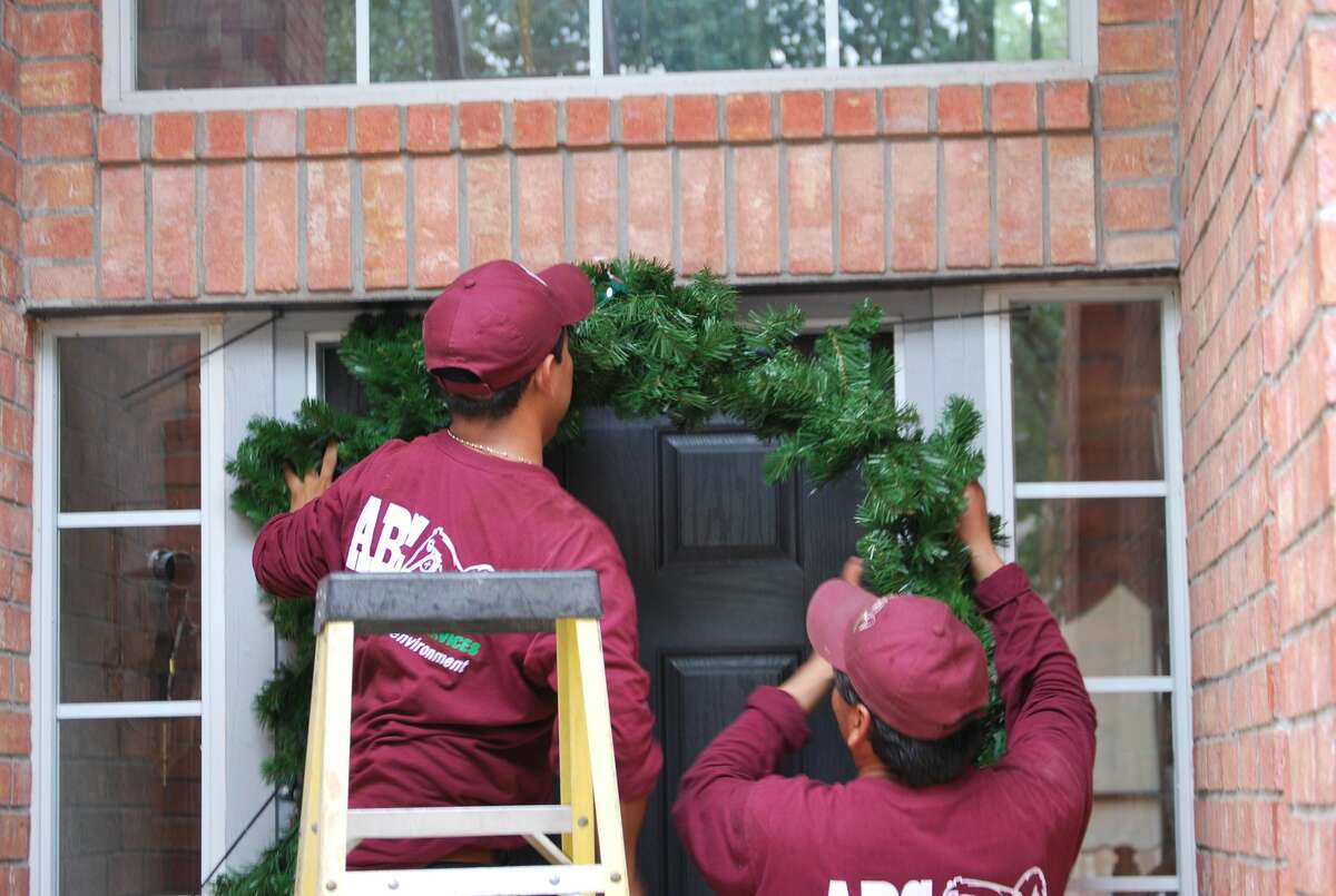ABC Home & Commercial Services started installing Christmas and holiday lights 10 years ago.