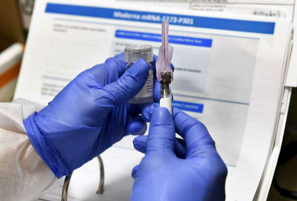 Moderna said Monday, Nov. 16, 2020, in Binghamton, N.Y., its COVID-19 shot provides strong protection against the coronavirus that's surging in the U.S. and around the world.