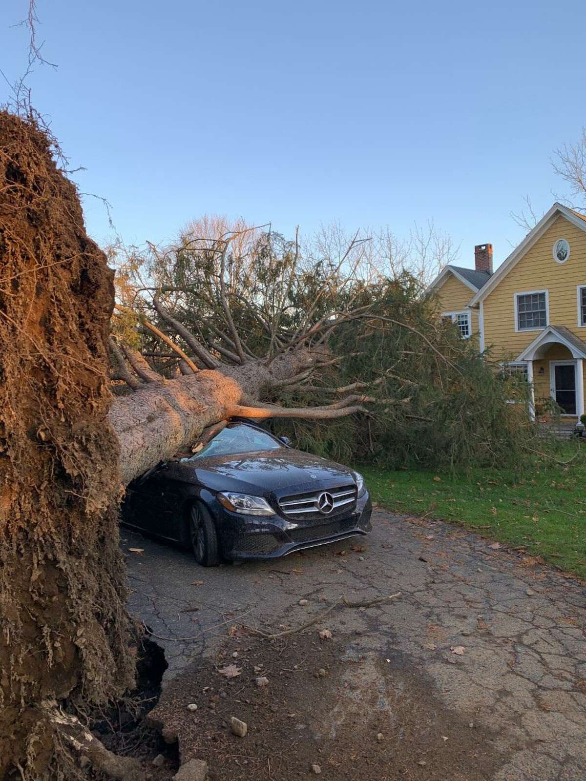 Wally Simon's and another resident he lives with's house in Ridgefield