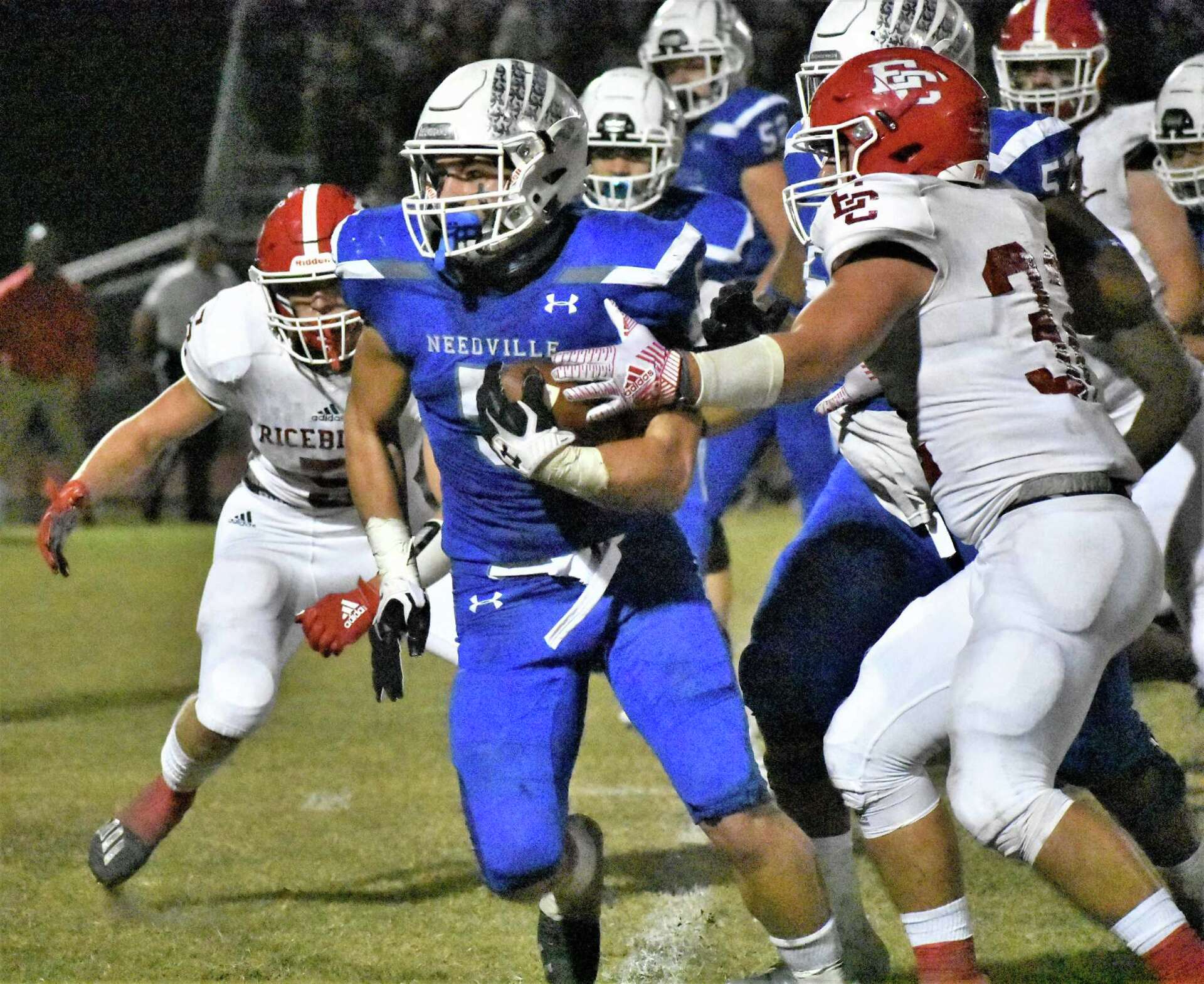 Needville football flourishes in postseason opener