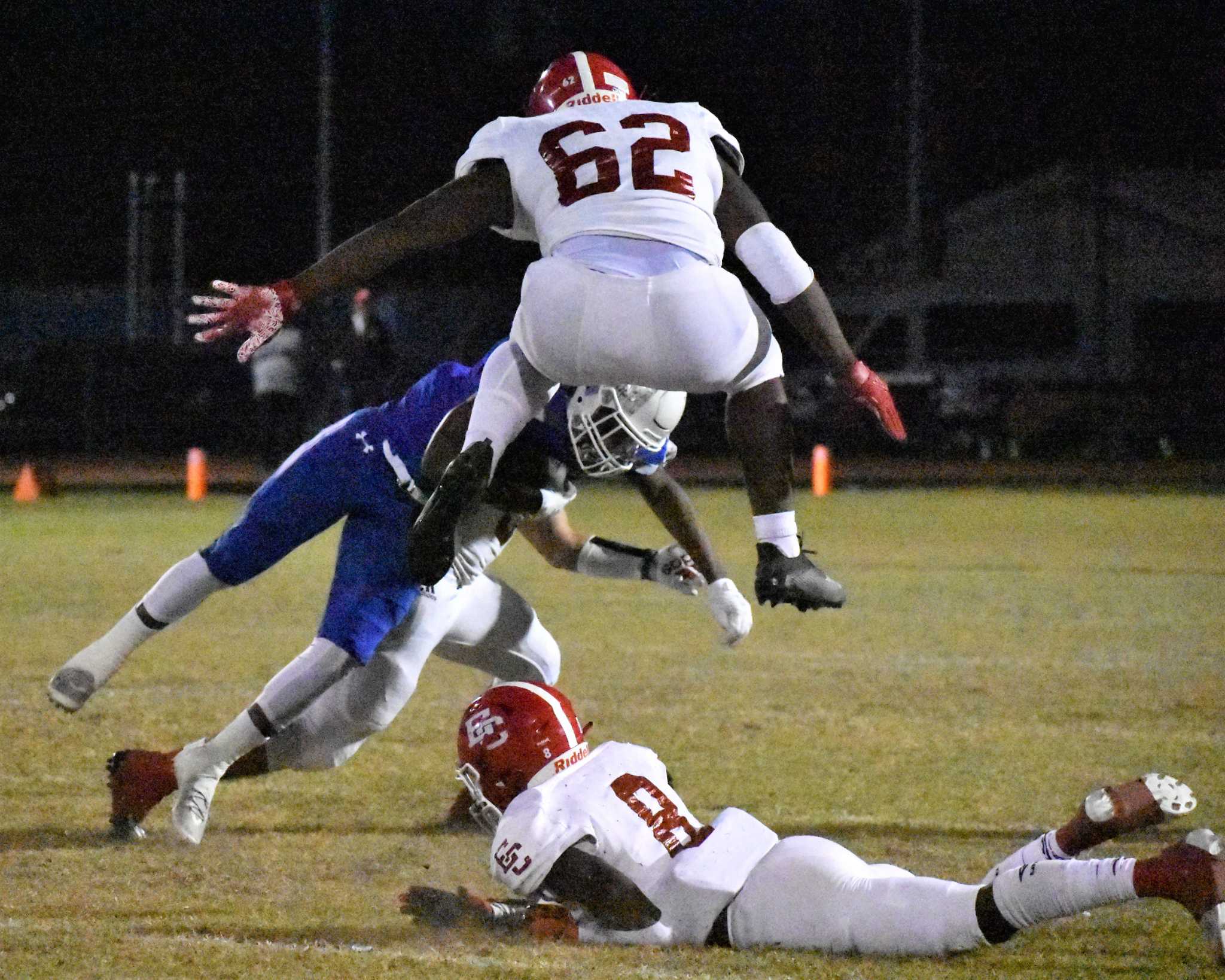 Needville football flourishes in postseason opener