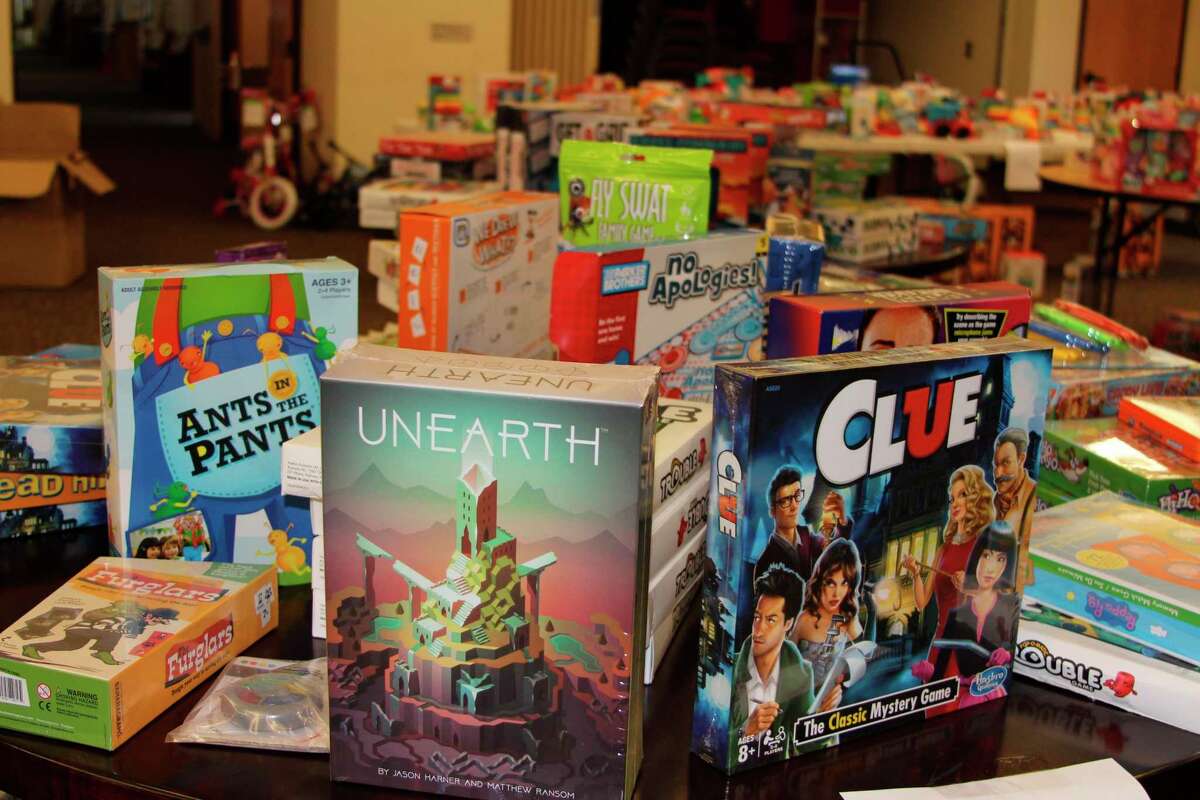Board games are one of the many offerings at the Benzie County Toys for Tots program. (File Photo)