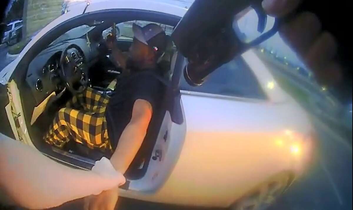 The city of New Braunfels has released body camera footage showing a New Braunfels police officer forcibly pulling a Black man out of a car before tazing him because of a minor infraction, officials said Monday.