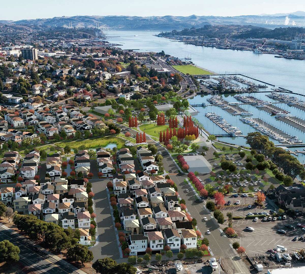 Architect Jennifer Mastro worked on the Mariner’s Cove project in Vallejo, a 7.5-acre community of 175 single-family homes and a pair of parks near the waterfront. Construction of Mariner's Cove is set to begin in 2021.