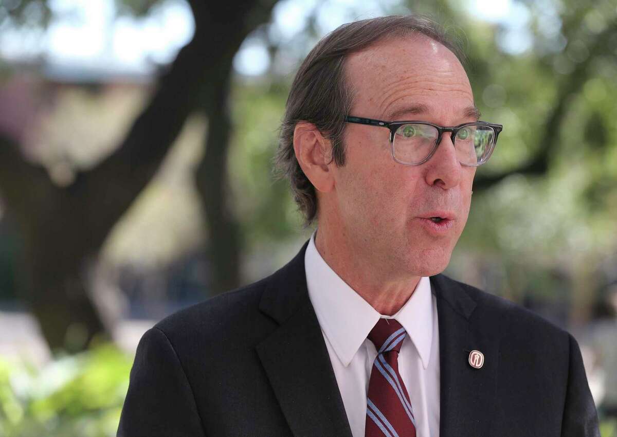Trinity University president Danny Anderson is leaving his post after seven years. 