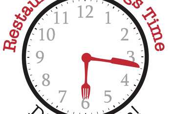 The Westport Chamber of Commerce announced "Restaurant Savings Time - Dine Earlier," an initiative to help restaurants respond to Gov. Ned Lamont's executive order for businesses to close at 9:30 p.m. The logo was designed by Miggs Burroughs.