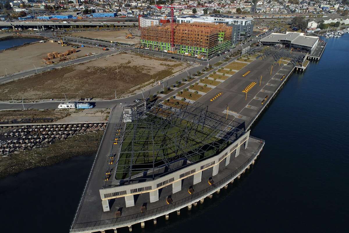 Oakland's new waterfront park is a startling remake of a derelict pier