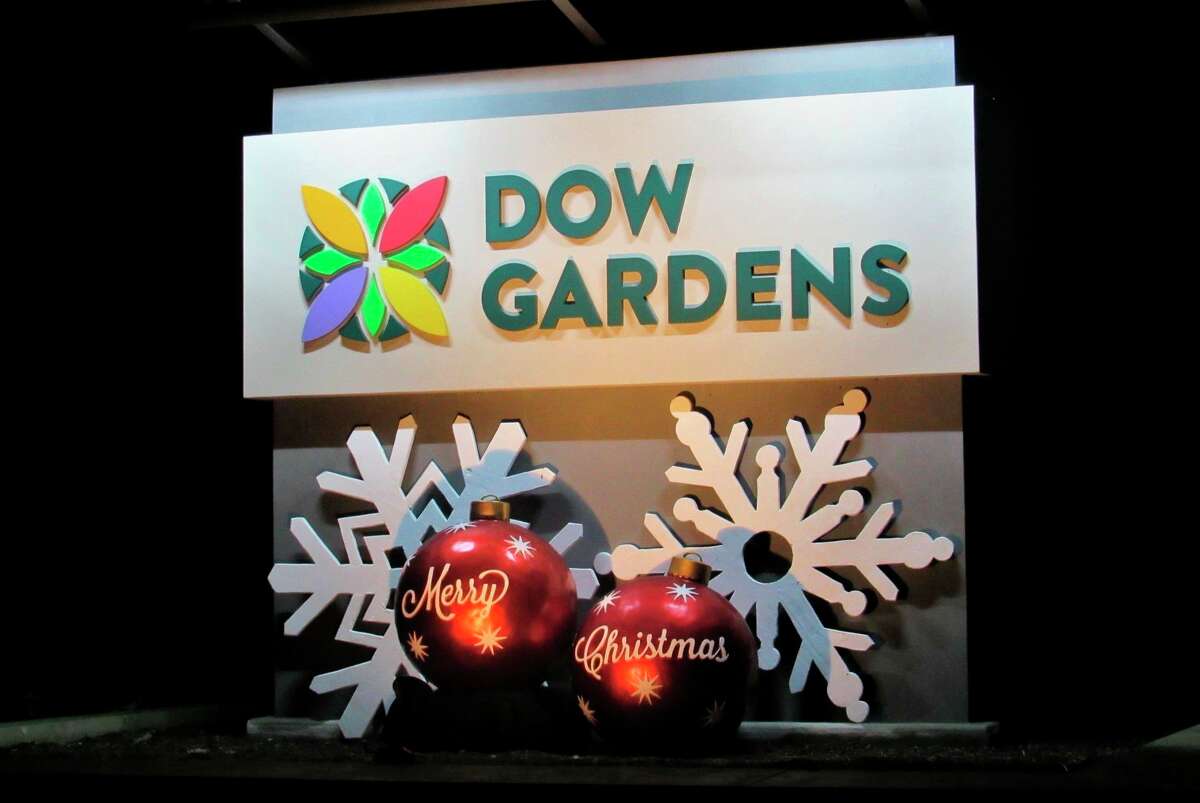 Dow Gardens at Christmas time. (Daily News file photo)