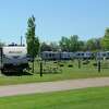 Some of the campers parked at Stafford County Park in Port Hope back in 2019. Despite getting a late start to the year, the Huron County parks have brought in more than $1.7 million. (Tribune File Photo)