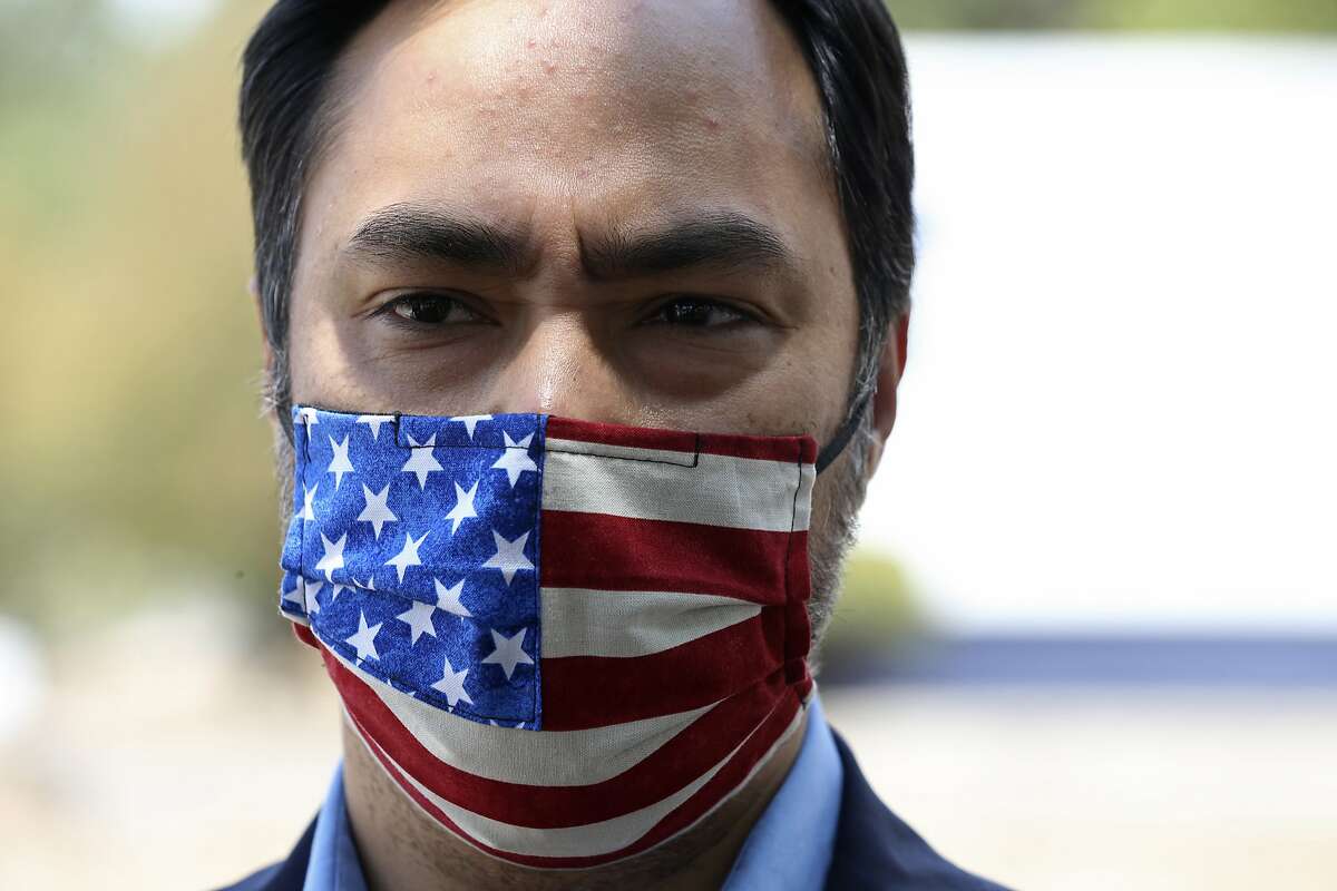 Rep. Joaquin Castro, D-Texas, was one of several San Antonio-area politicians this week who voted for sending Americans larger stimulus checks.