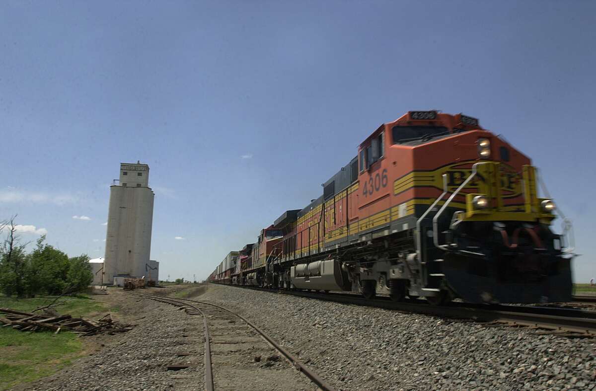The path for goods to Texas consumers often includes a ride on a train, providing the essential link between a cargo ship and an 18-wheeler.