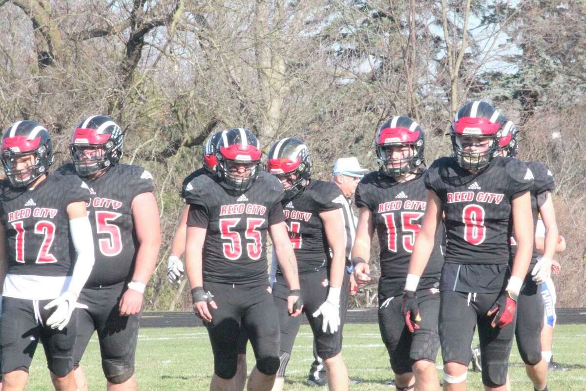 Reed City's football team improved to 9-0 after the forfeit win against Kingley. (Herald Review file photo)
