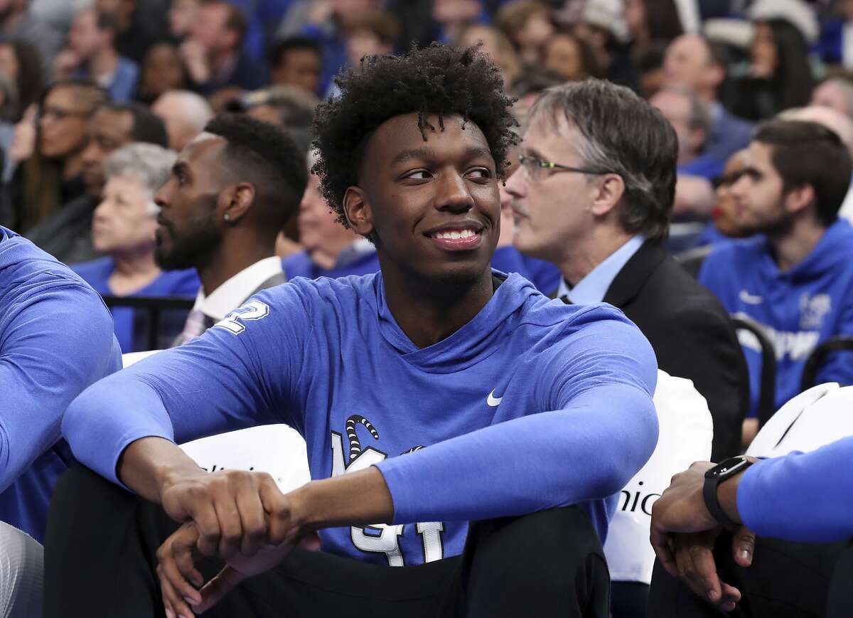 James Wiseman didn’t play much in his brief stay at Memphis, but the No. 2 overall draft pick this year could be in line for a lot of minutes as a Golden State rookie.