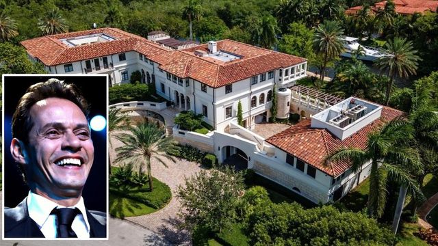 Marc Anthony Selling Waterfront Estate in Coral Gables for $27M