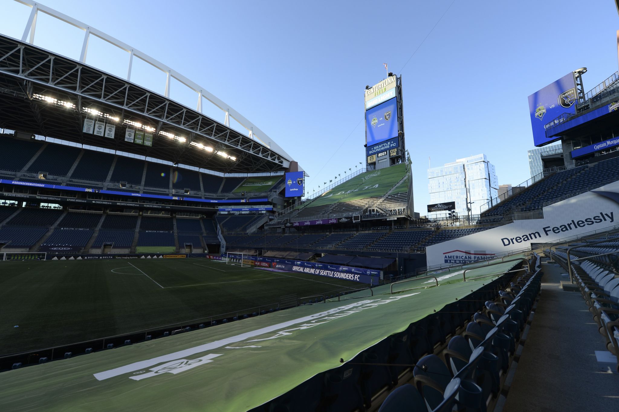 Lumen Field Joins the Seattle Skyline: Stadium Officially Sports its New  Name with New Signage