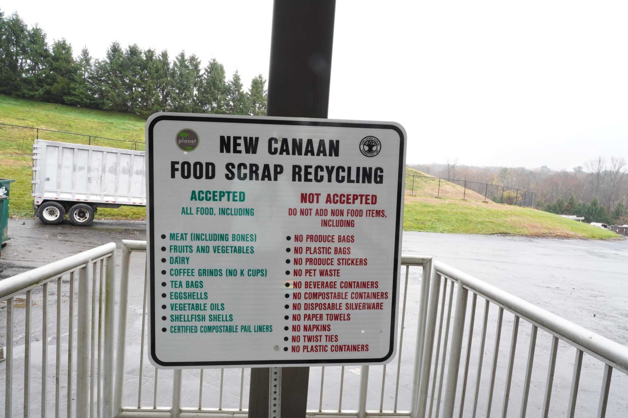 New Canaan Transfer Station takes food scrap donations