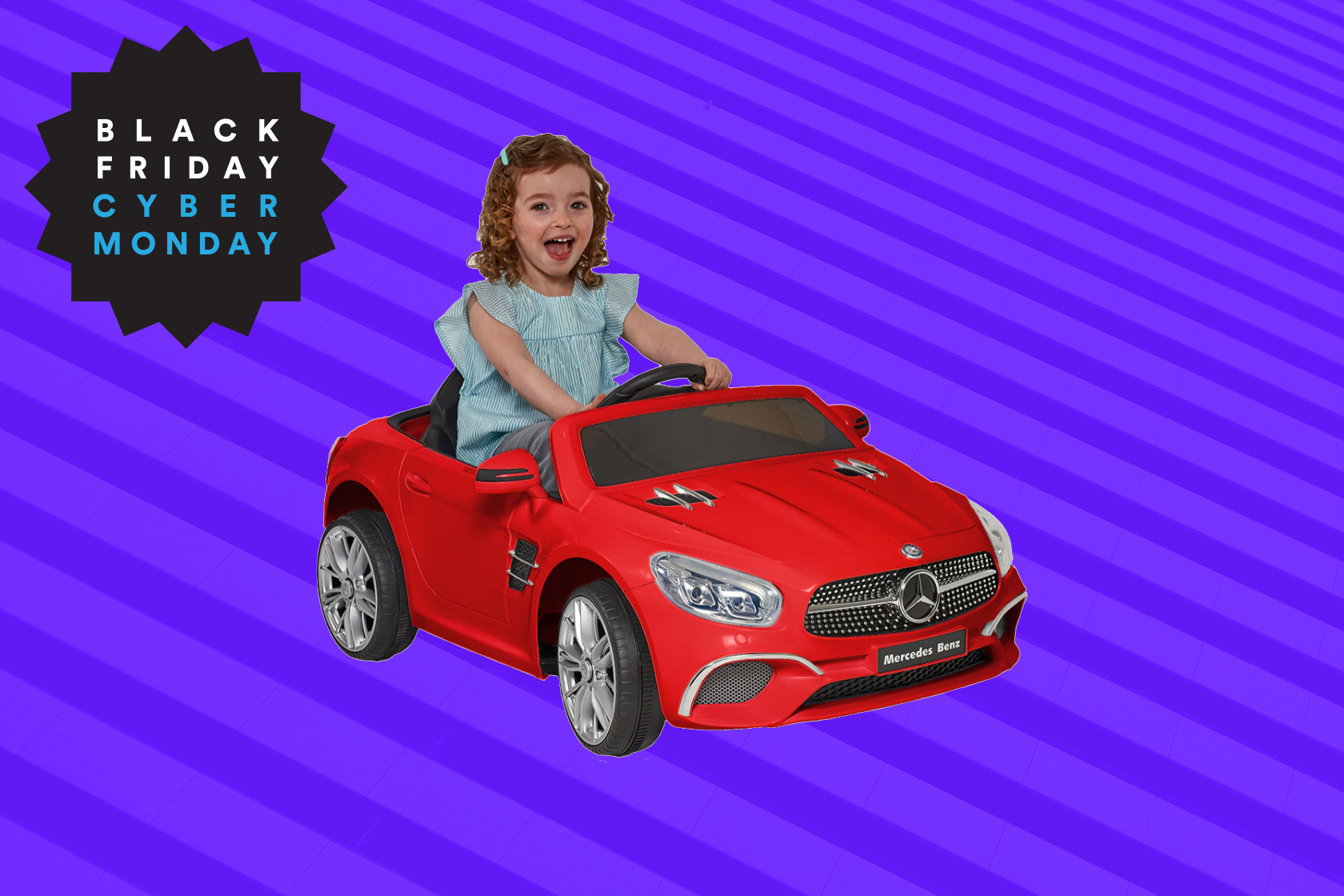 mercedes little kid car