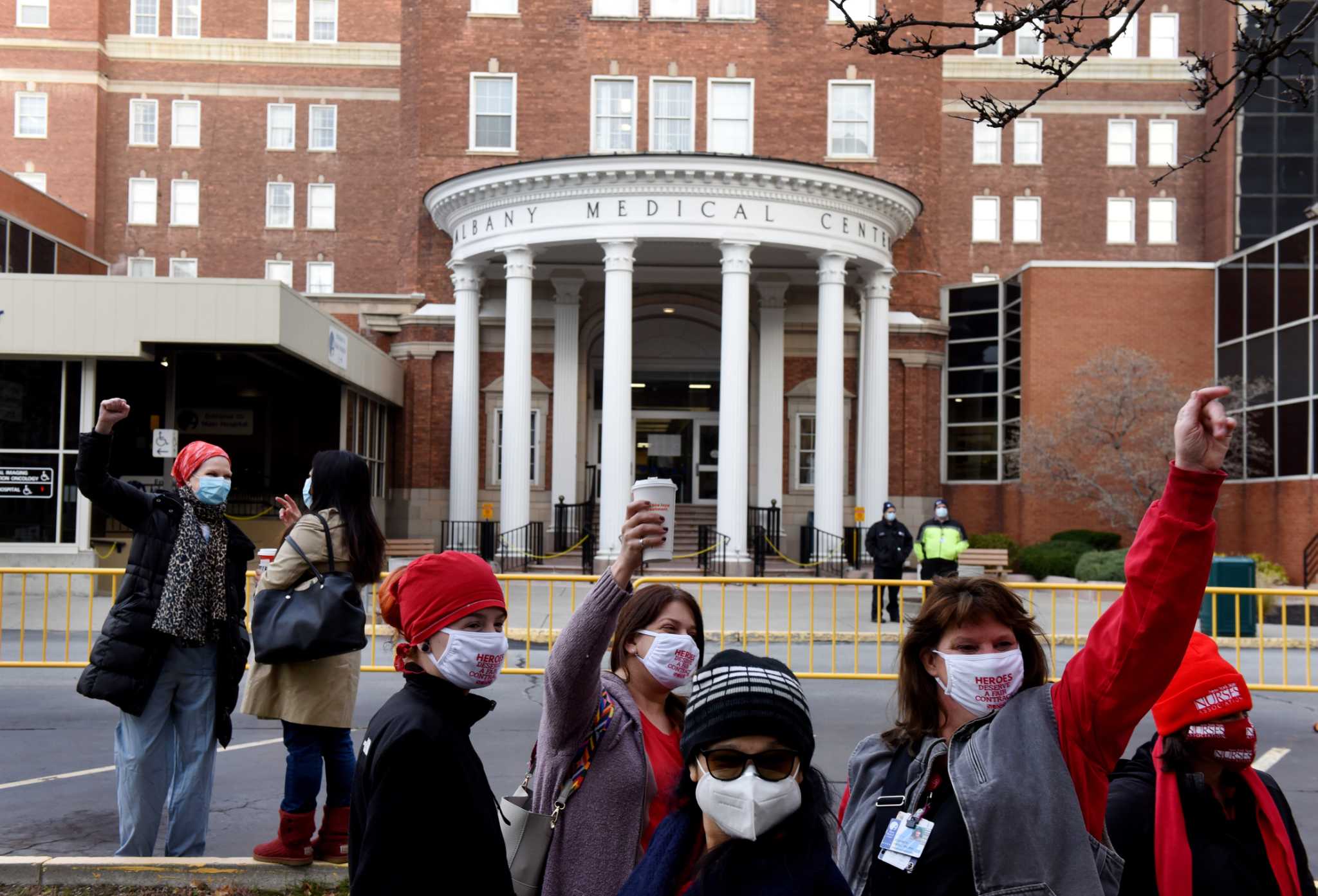 Albany Med, Nurses Tussle Over Strike Plan