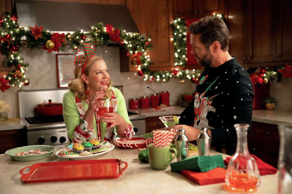 Melissa Joan Hart, left, and Jason Priestley star in “Dear Christmas,” premiering Nov. 27 at 8 p.m. on Lifetime. The longtime Westport resident is involved in many projects, including a trio of new holiday movies airing this month on TV’s Lifetime channel. “Feliz NaviDAD,” which stars Mario Lopez as a single dad, premiered Nov. 21; Hart wore her director’s hat for that one. “Dear Christmas,” in which she stars, airs Friday, Nov. 27, at 8 p.m. And “People Presents: Once Upon a Main Street,” which she produced, airs Sunday, Nov. 29, at 8 p.m. All of them were filmed in Nevada. (She and her family moved to their Lake Tahoe chalet last year, and have a third home in Los Angeles, according to architecturaldigest.com. Hart told the magazine they use them all, depending on where she needs to be for work.)  
