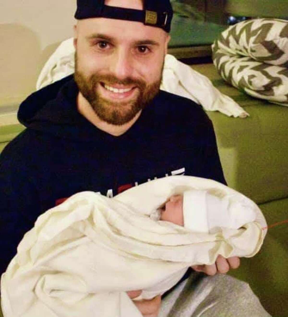 Dan Spano, with his niece, Adrianna. The 30-year-old personal trainer's family said he died Saturday, April 11 after contracting COVID-19