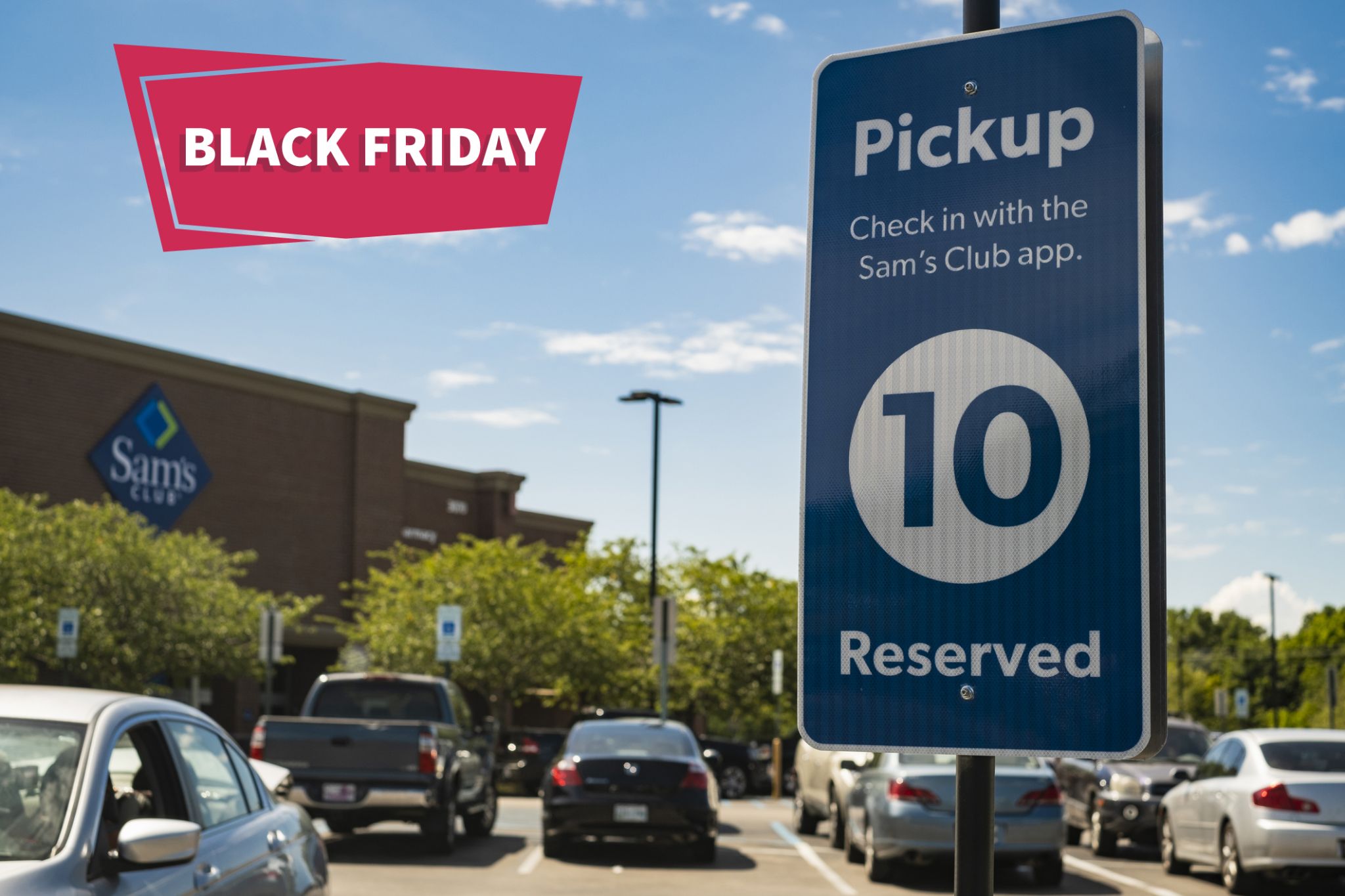 Skip the lines and get these amazing Black Friday deals at Sam's Club with  their free Pickup service