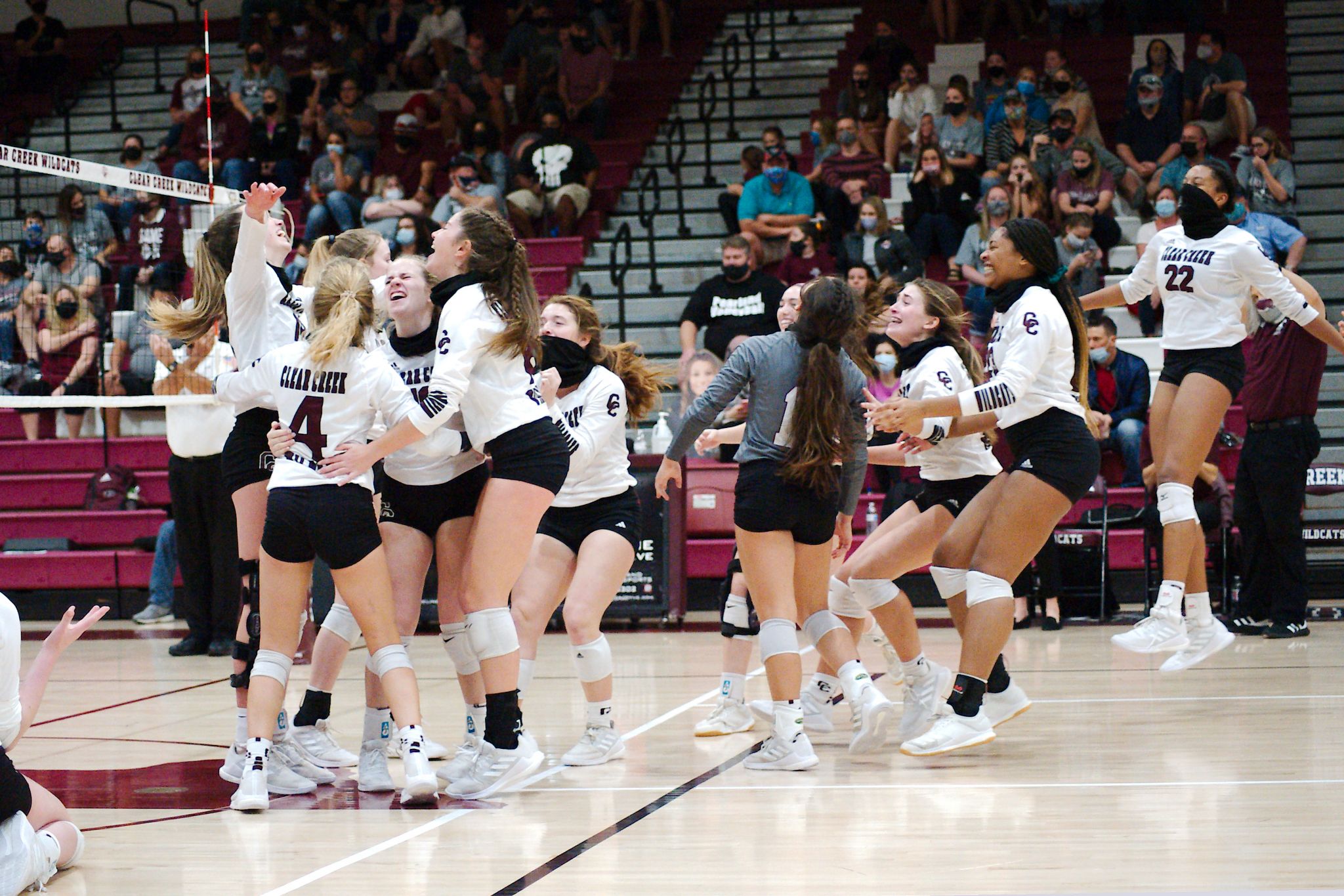 Photo Gallery Clear Creek volleyball versus Pearland bidistrict playoff