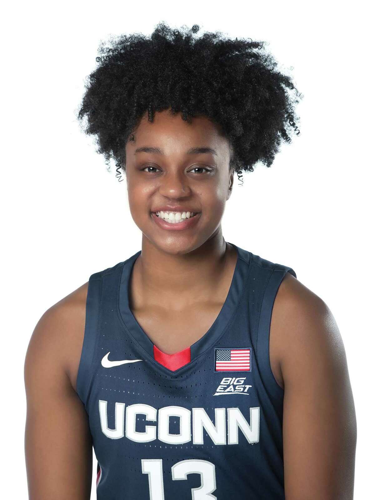 UConn junior guard Christyn Williams, 2020-21 women's basketball season.