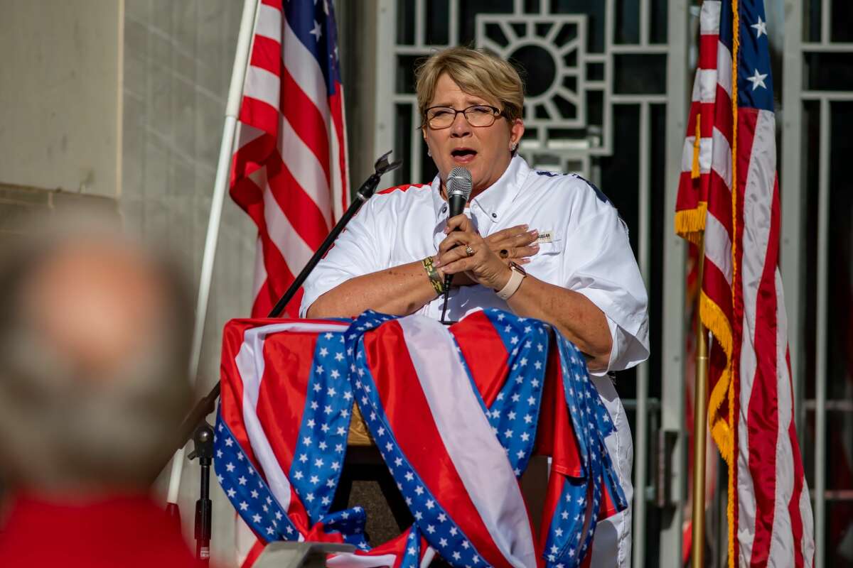 A number of Southeast Texas government officials spoke at the