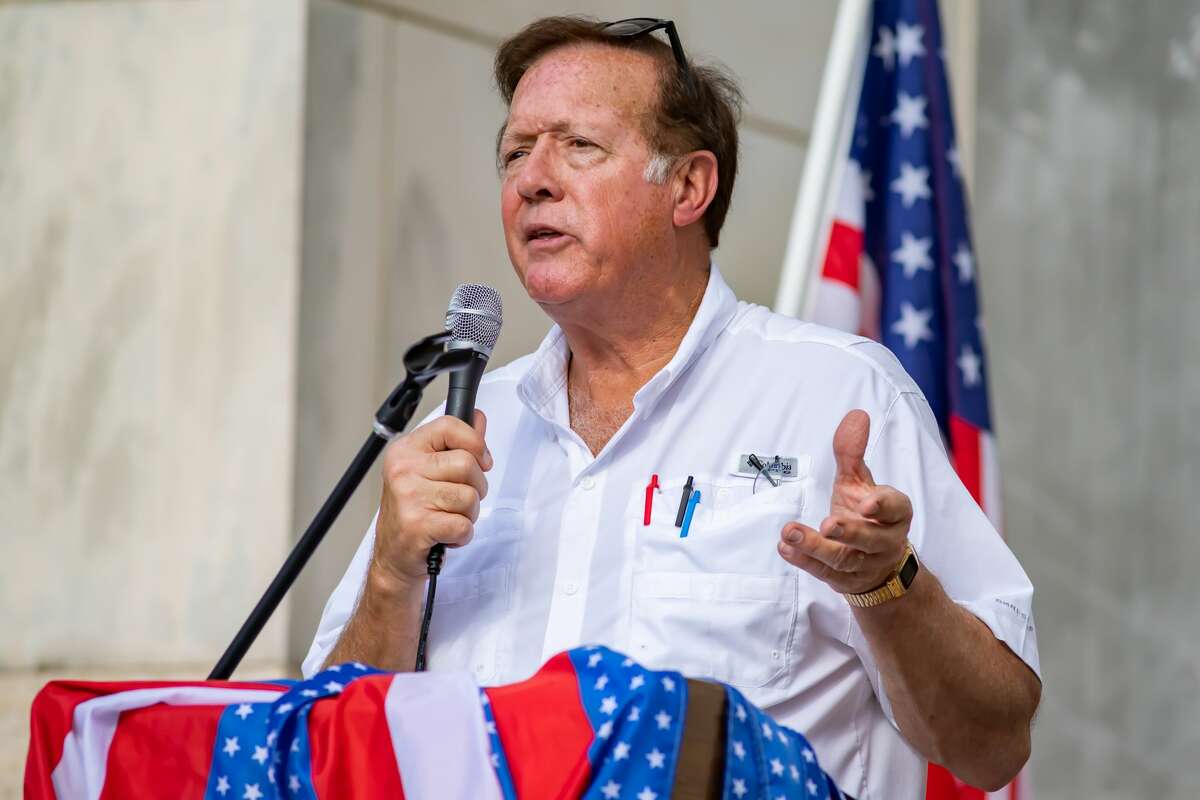 A number of Southeast Texas government officials spoke at the