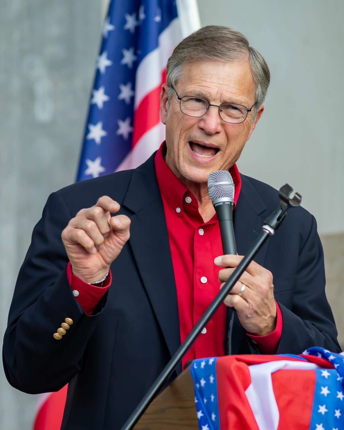A number of Southeast Texas government officials spoke at the
