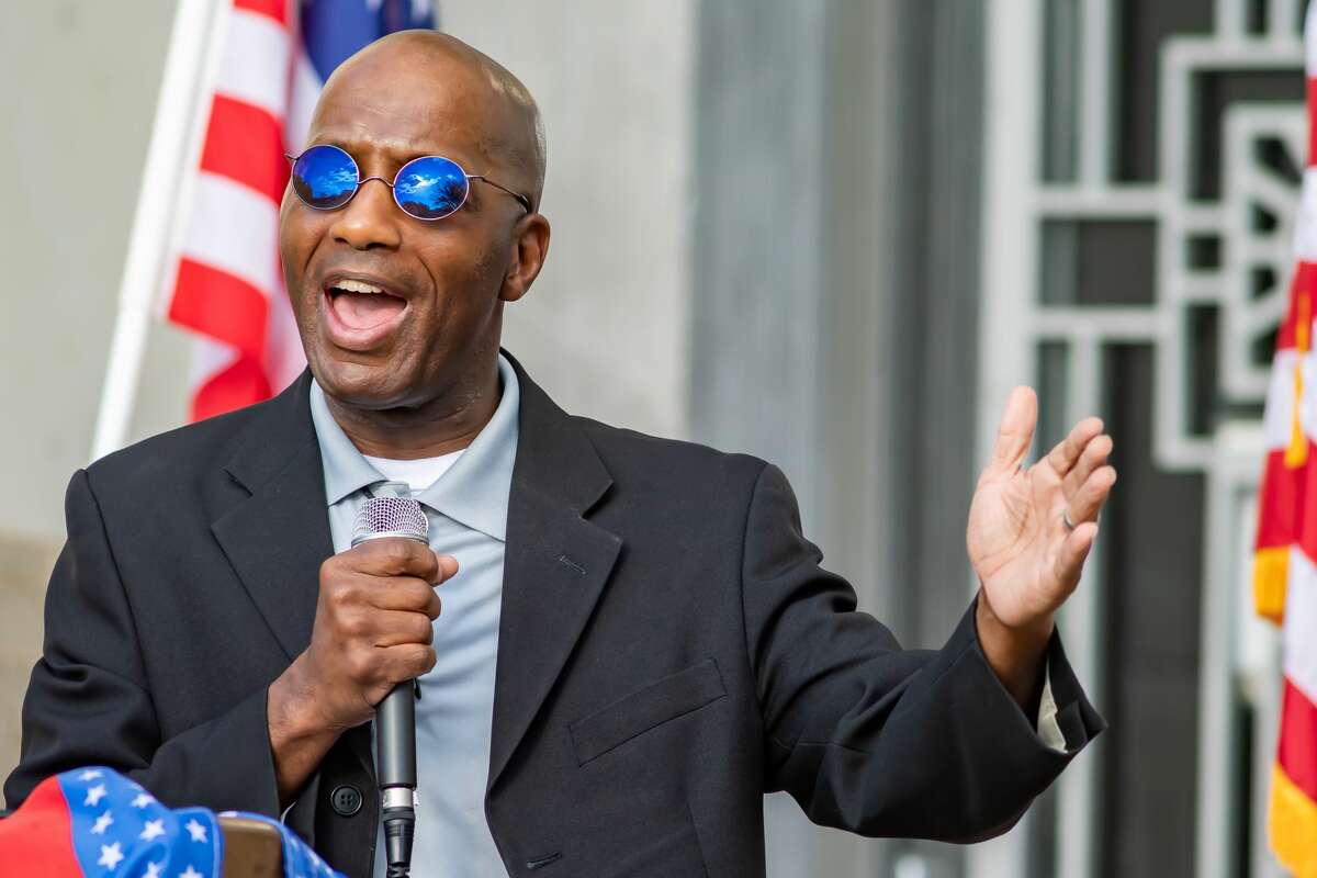 Texas State Representative James White. A number of Southeast Texas government officials spoke at the