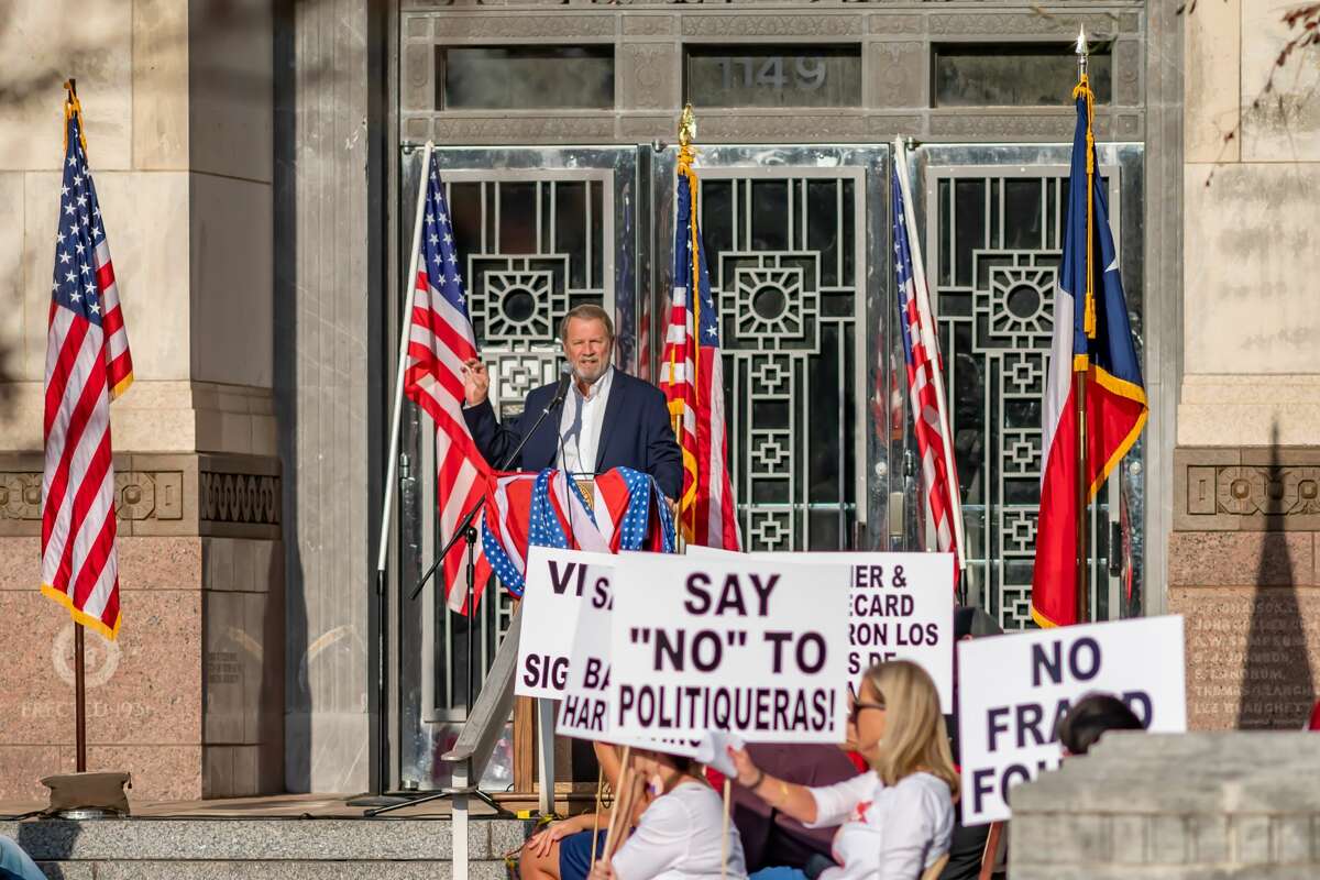 A number of Southeast Texas government officials spoke at the