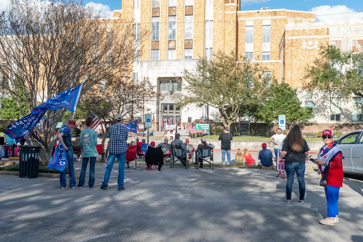 A number of Southeast Texas government officials spoke at the