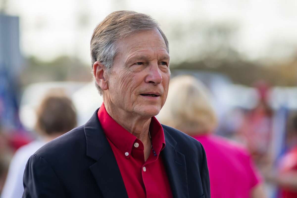 Congressman Brian Babin. A number of Southeast Texas government officials spoke at the