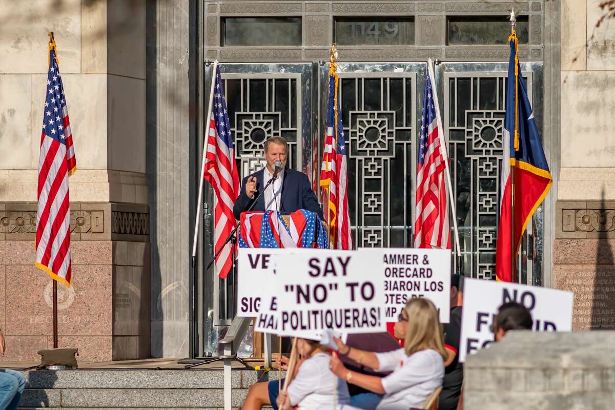 A number of Southeast Texas government officials spoke at the